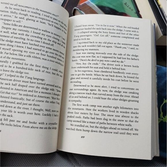 Dragon's Gate By Laurence Yep Newbery Medal  Transcontinental Railroad Book - Picture 6 of 12